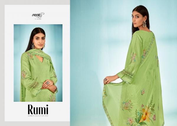 Kimora Rumi Cotton Satin Designer Dress Material